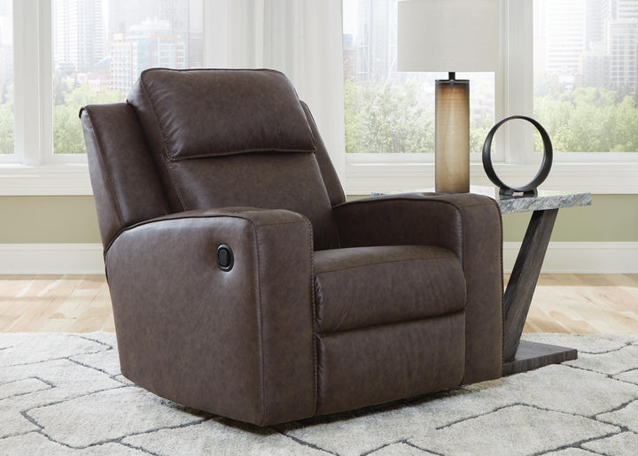 Lavenhorne Recliner - Dark Gray (2)