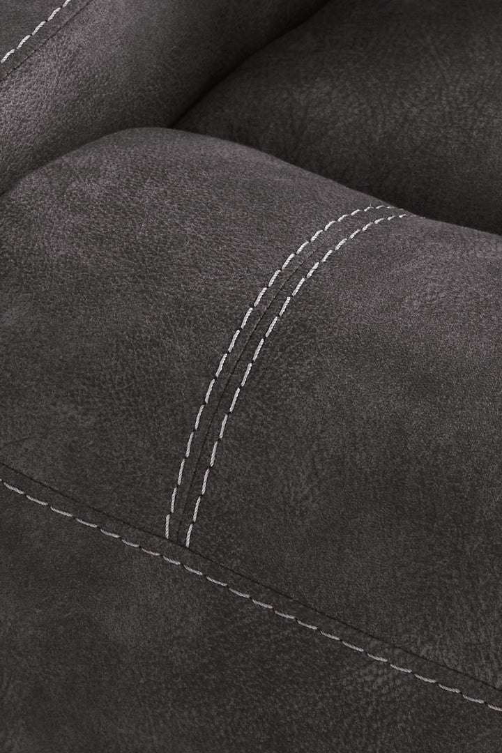 Brysonview - Reclining Sofa - Charcoal