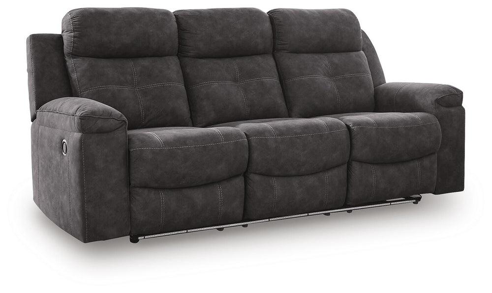 Brysonview Reclining Sofa - Dark Gray (1)