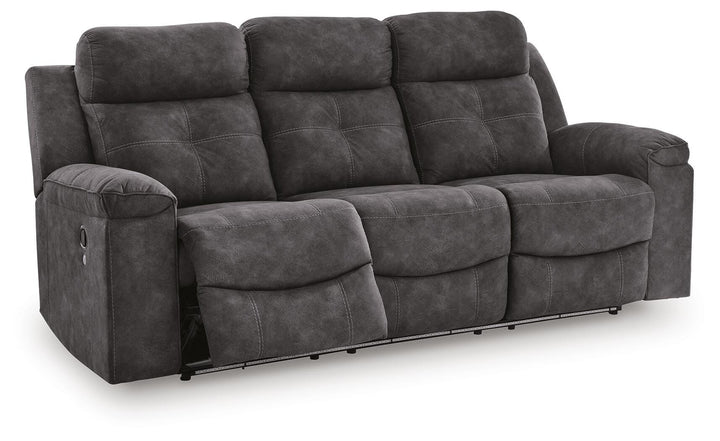 Brysonview Reclining Sofa - Dark Gray (3)