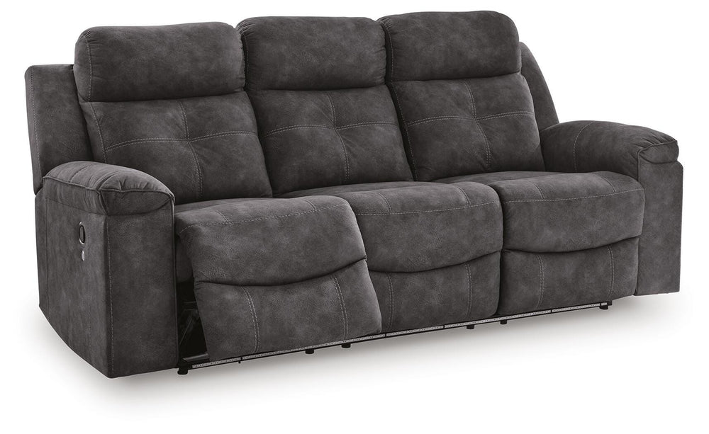 Brysonview Reclining Sofa - Dark Gray (3)
