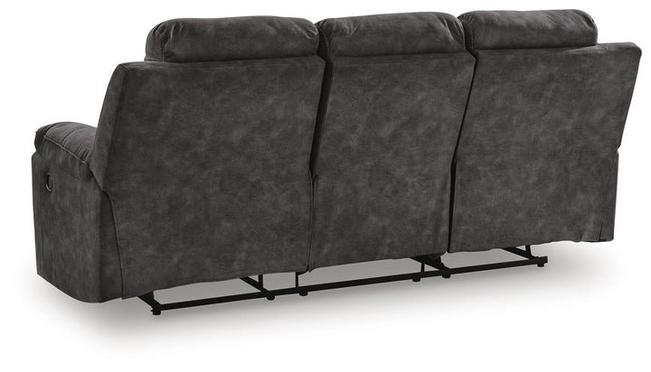 Brysonview Reclining Sofa - Dark Gray (7)