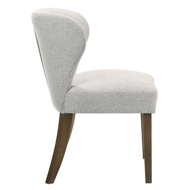 Dillon - Side Chair Set of 2) - Gray / Walnut