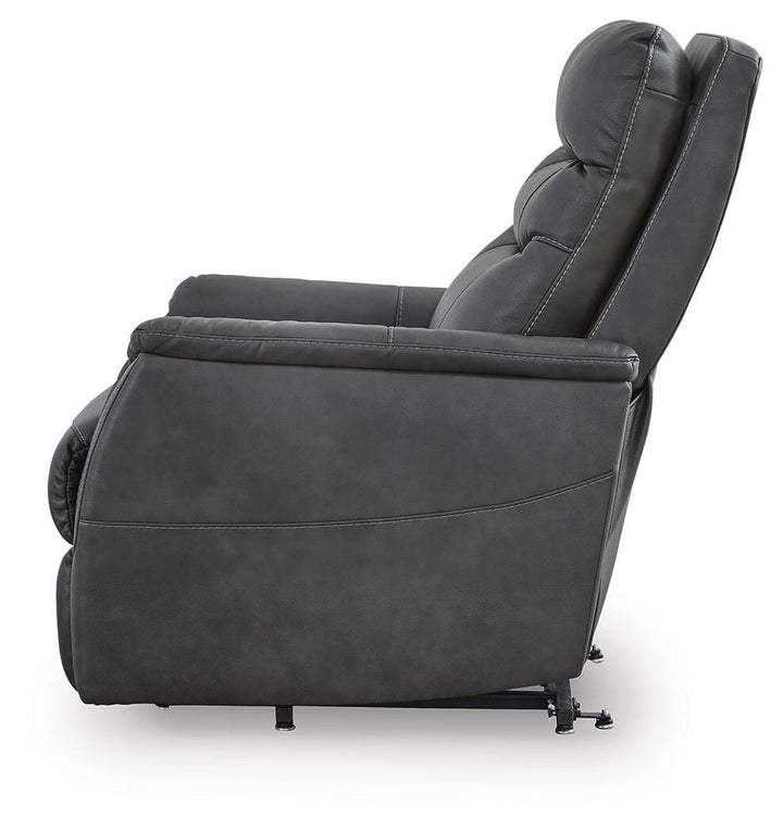 Strawbill Power Lift Recliner - Black (8)