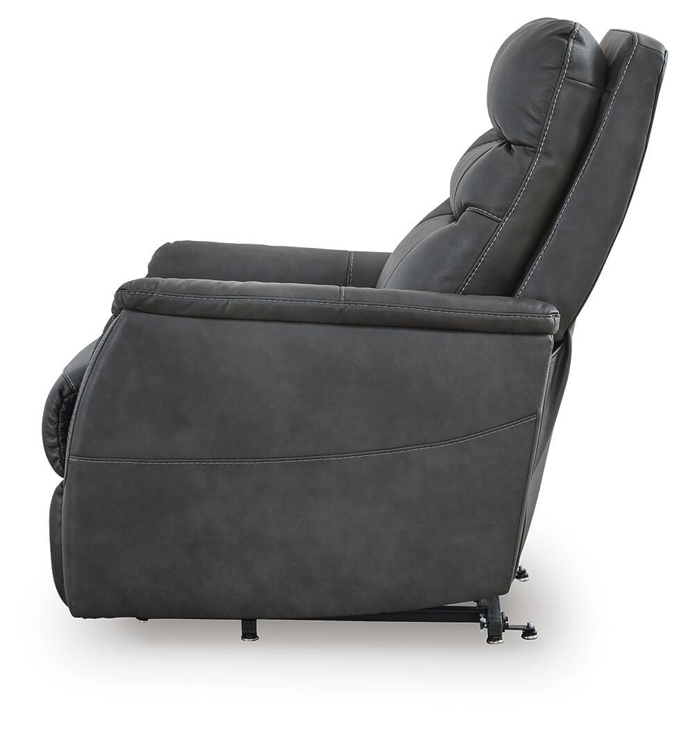 Strawbill Power Lift Recliner - Black (8)