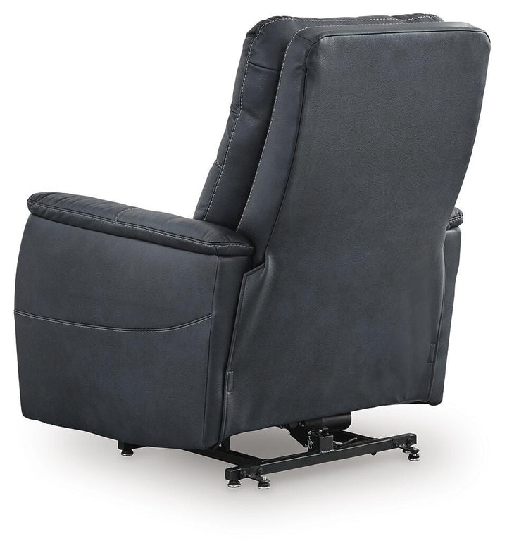 Strawbill Power Lift Recliner - Blue (7)