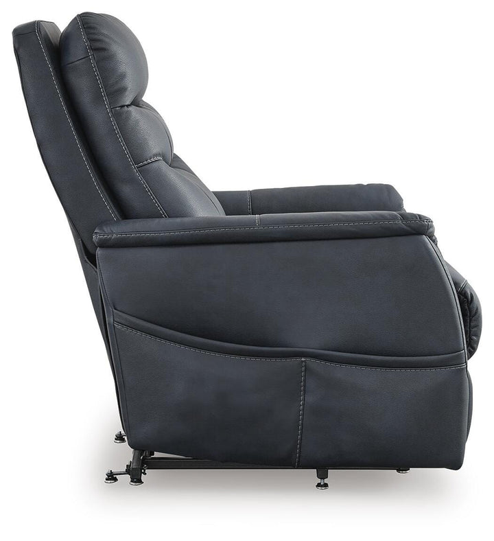 Strawbill Power Lift Recliner - Blue (6)