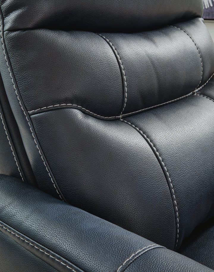Strawbill Power Lift Recliner - Blue (12)