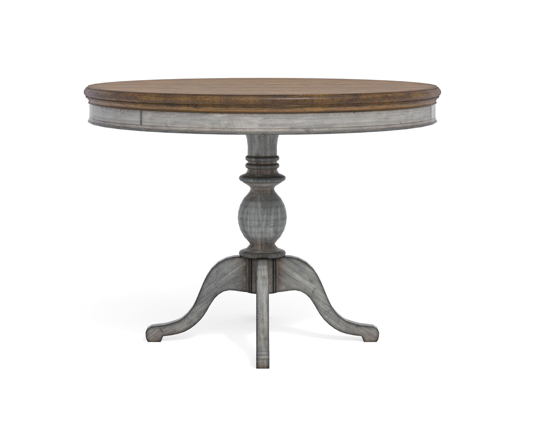 flexsteel-w1147-836-plymouth-round-counter-table-gray