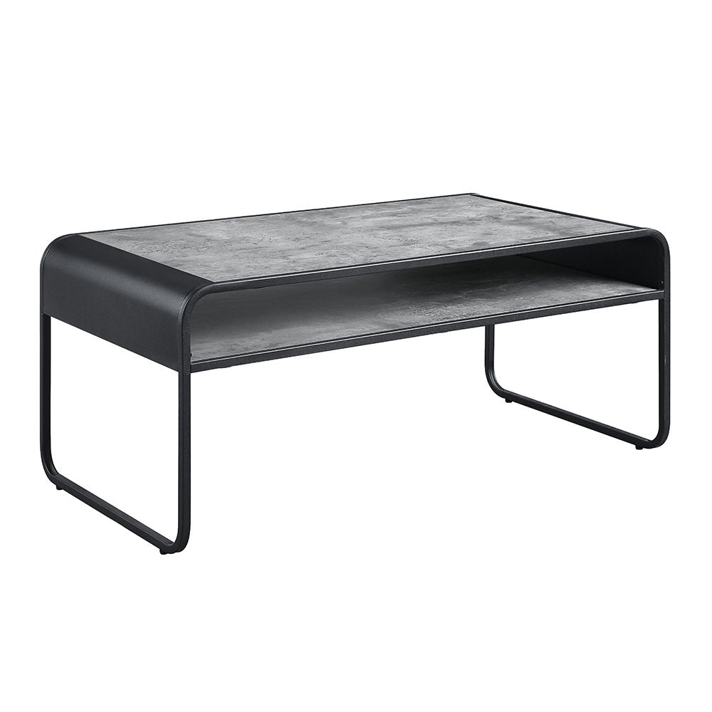 ACME Furniture Raziela Coffee Table Concrete Gray & Black