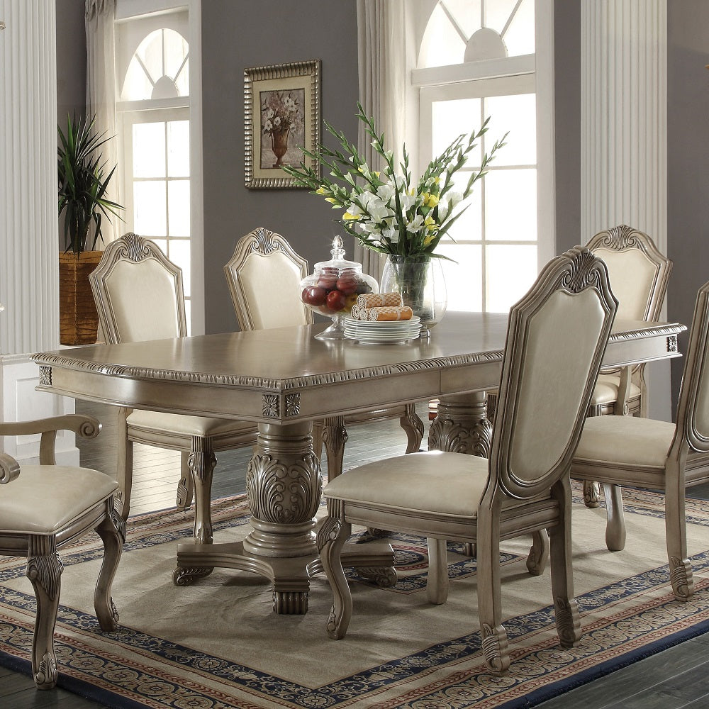 Chateau De Ville Dining Table in Antique White