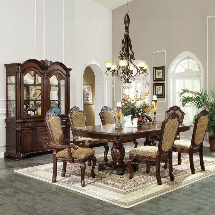 Chateau De Ville Dining Table in Espresso - lifestyle