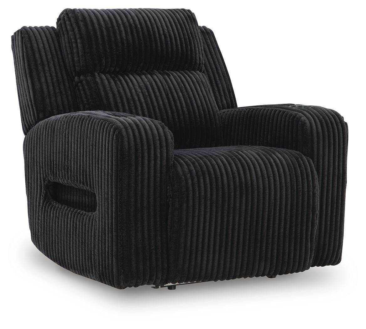 Forest Lake Power Recliner - Black (1)