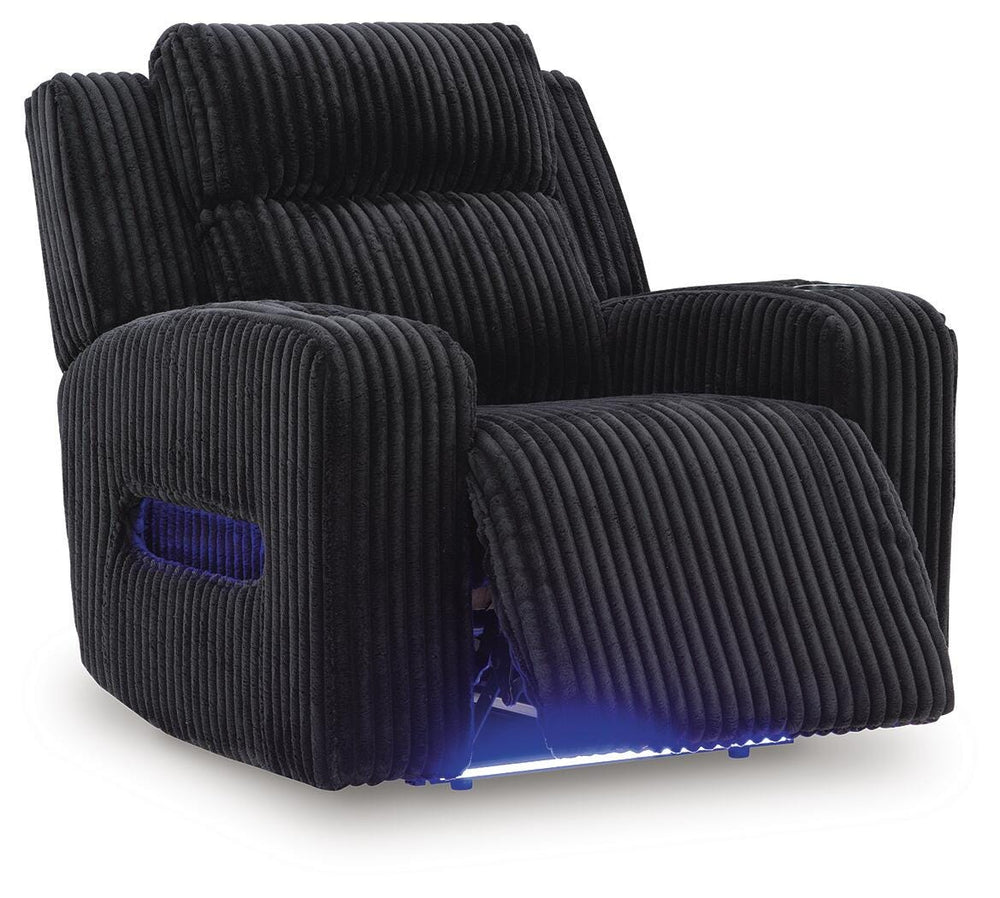 Forest Lake Power Recliner - Black (3)