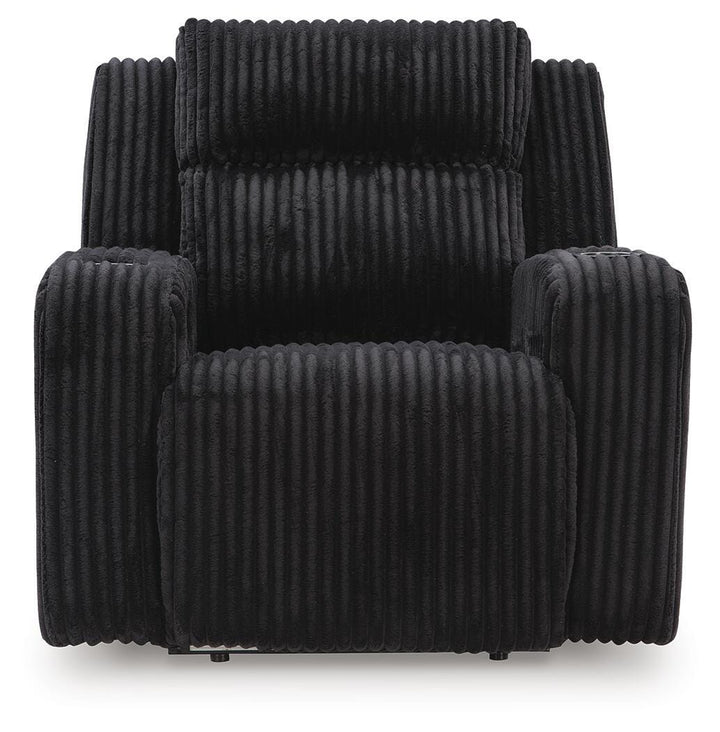 Forest Lake Power Recliner - Black (4)