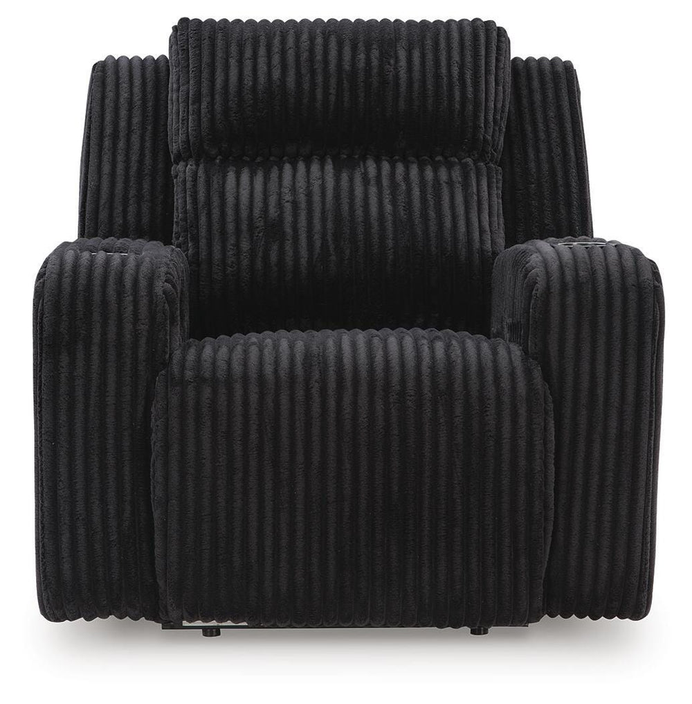 Forest Lake Power Recliner - Black (4)