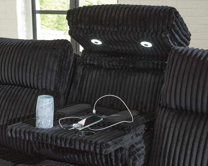 Forest Lake Power Reclining Sofa with Adjustable Headrest (7)