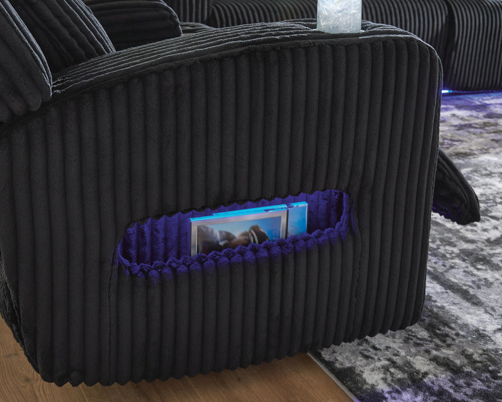 Forest Lake Power Reclining Sofa with Adjustable Headrest (9)