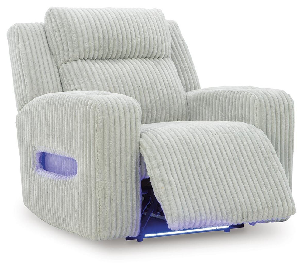 Forest Lake Power Recliner - Gray (3)
