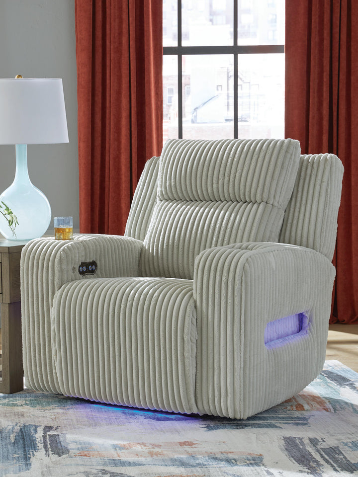 Forest Lake Power Recliner - Gray (2)