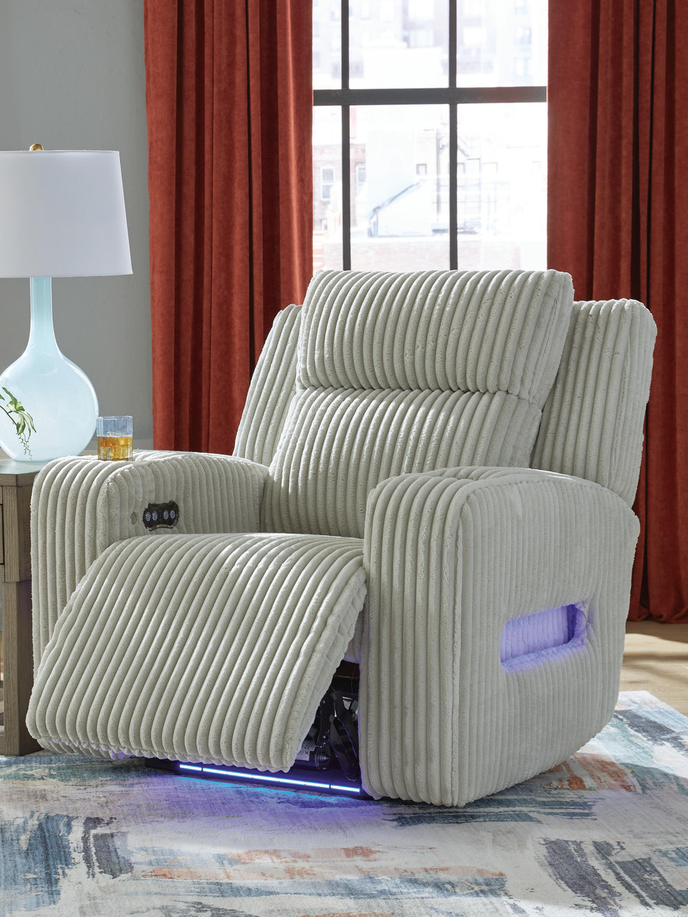 Forest Lake Power Recliner - Gray (7)
