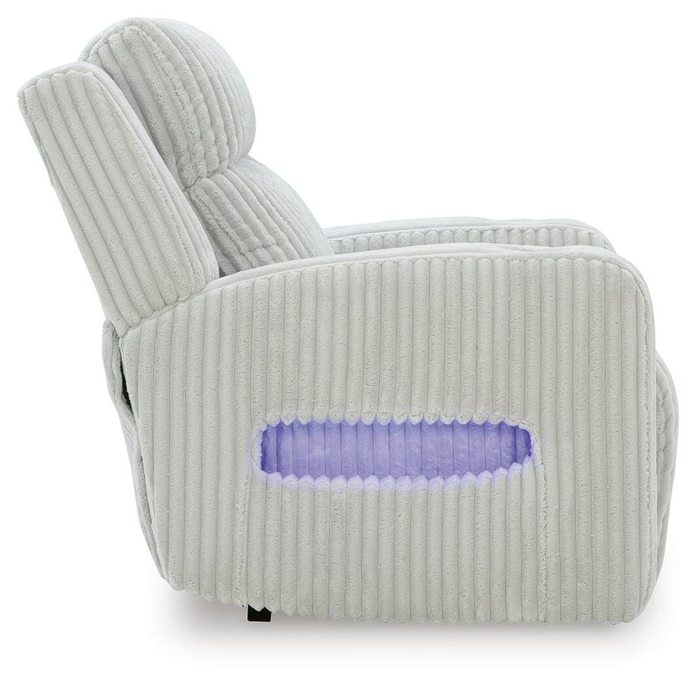 Forest Lake Power Recliner - Gray (5)