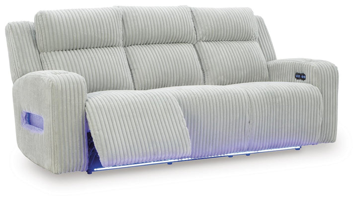 Forest Lake Power Reclining Sofa - Gray (3)