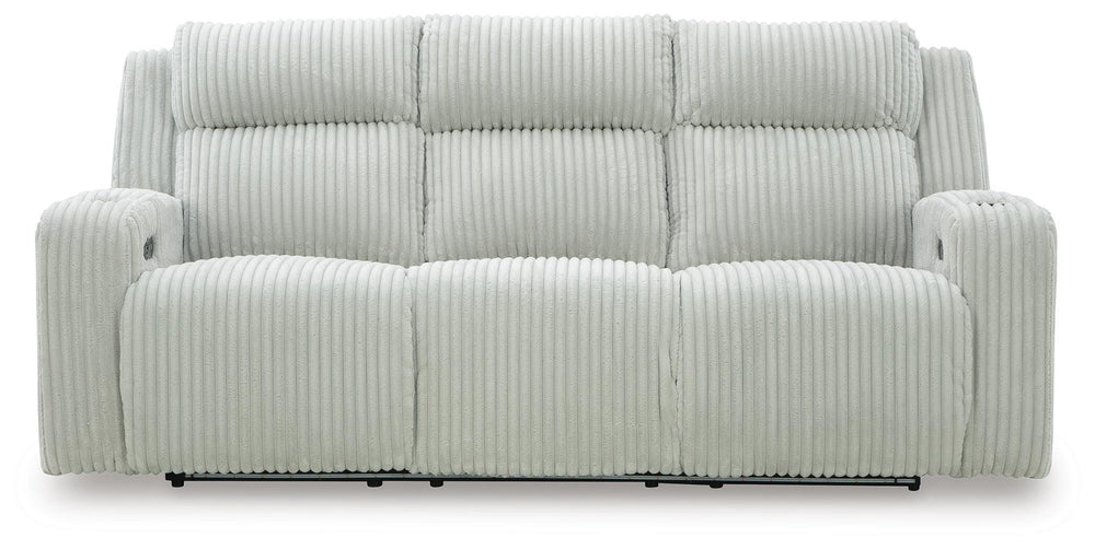 Forest Lake Power Reclining Sofa - Gray (4)