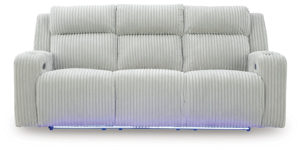 Forest Lake Power Reclining Sofa - Gray (5)