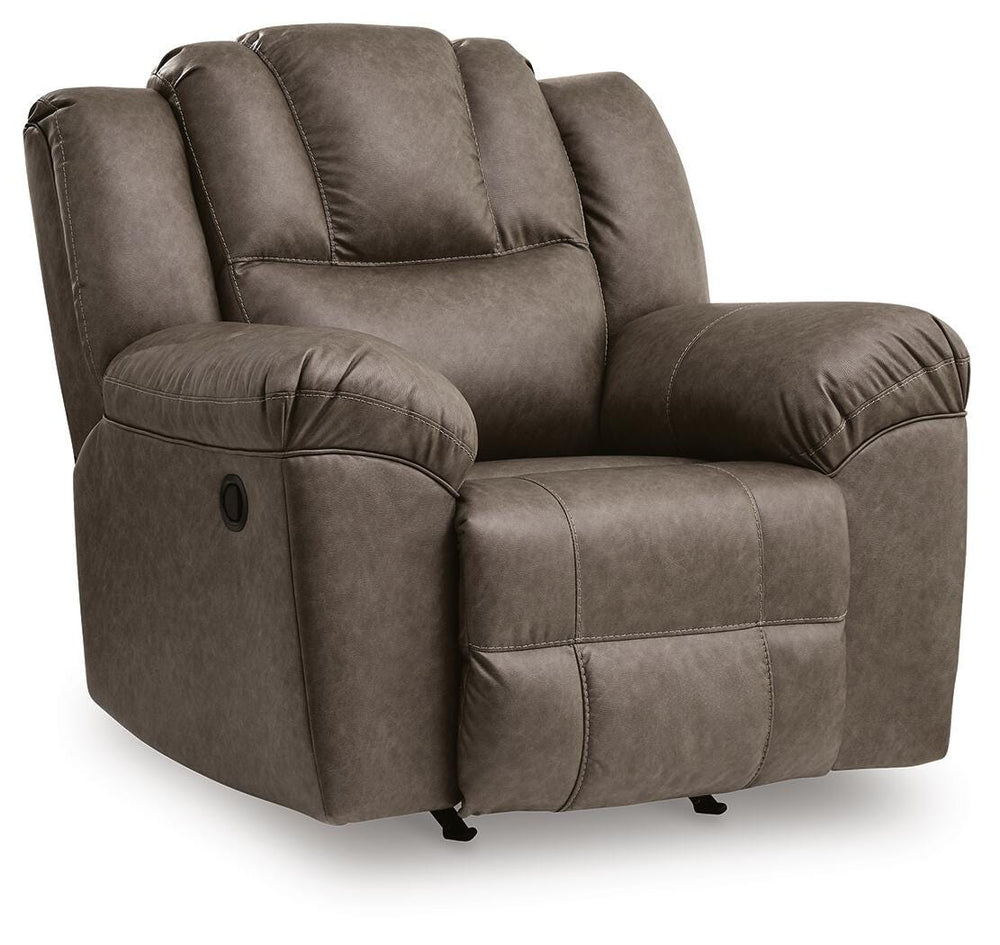 Lowilla Recliner - Dark Brown (1)