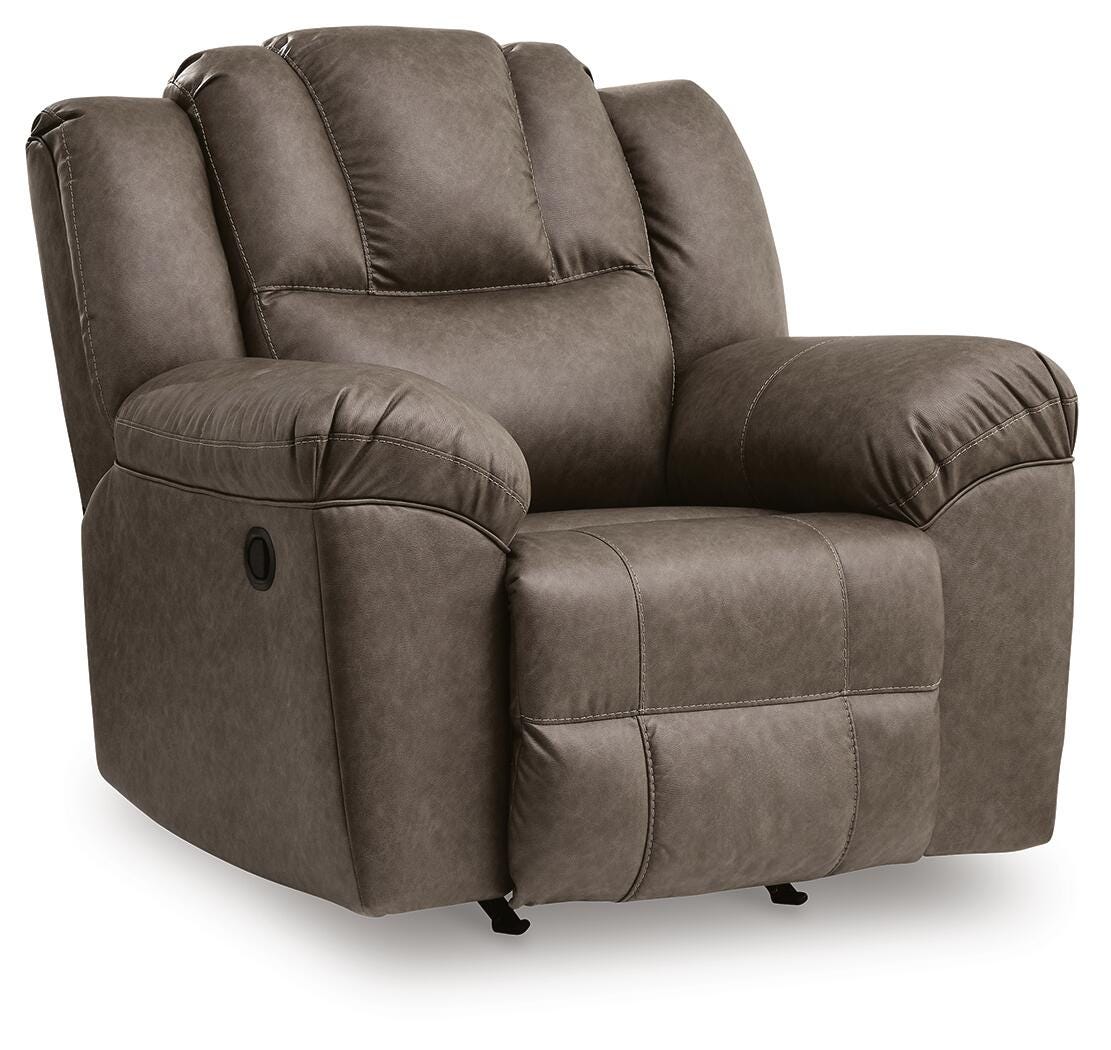 Lowilla Recliner - Dark Brown (1)