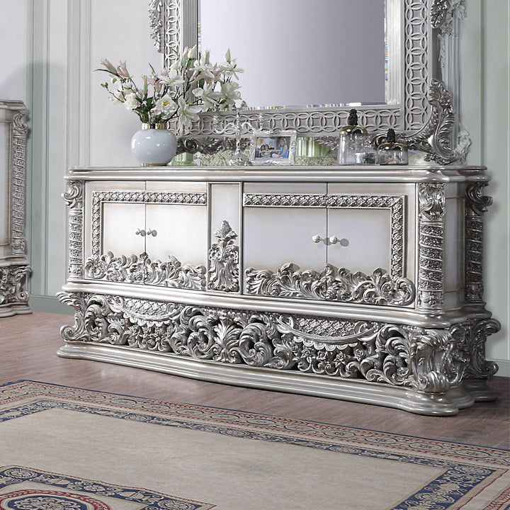 ACME Furniture Valkyrie Dresser Antique Platinum