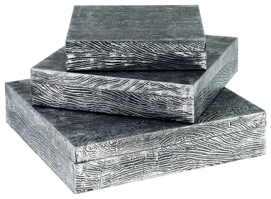 Keldy - Box Set (Set of 3) - Antique Pewter Finish