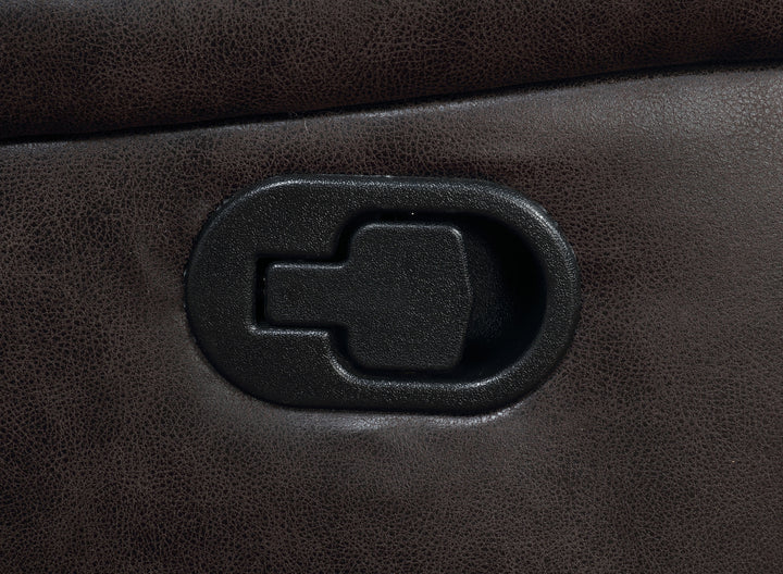 Greer - Upholstered Motion Reclining Sofa - Brown
