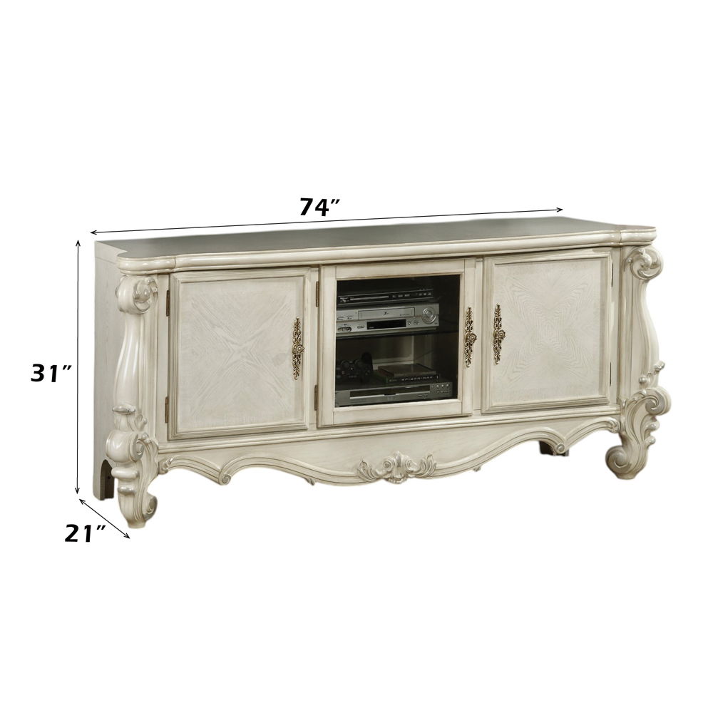 Versailles - TV Stand - Bone White