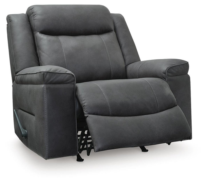 Status Check Recliner - Dark Gray (3)