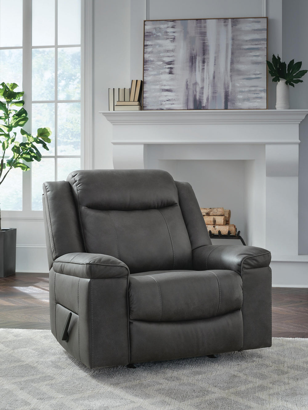 Status Check Recliner - Dark Gray (2)