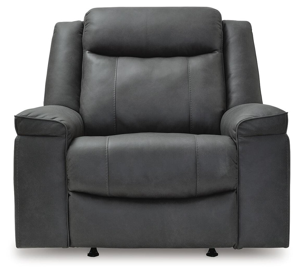 Status Check Recliner - Dark Gray (4)