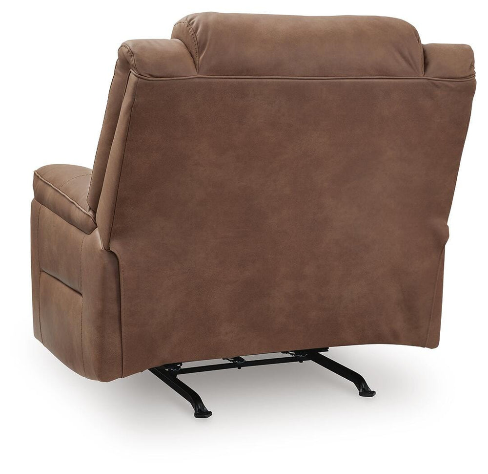 Status Check Recliner - Light Brown (6)