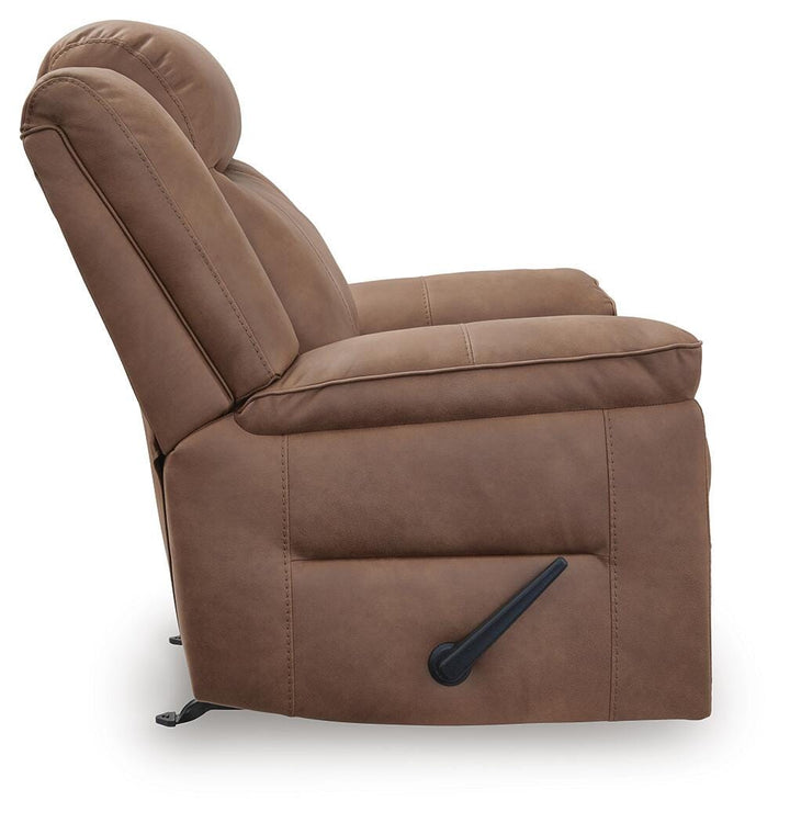 Status Check Recliner - Light Brown (5)