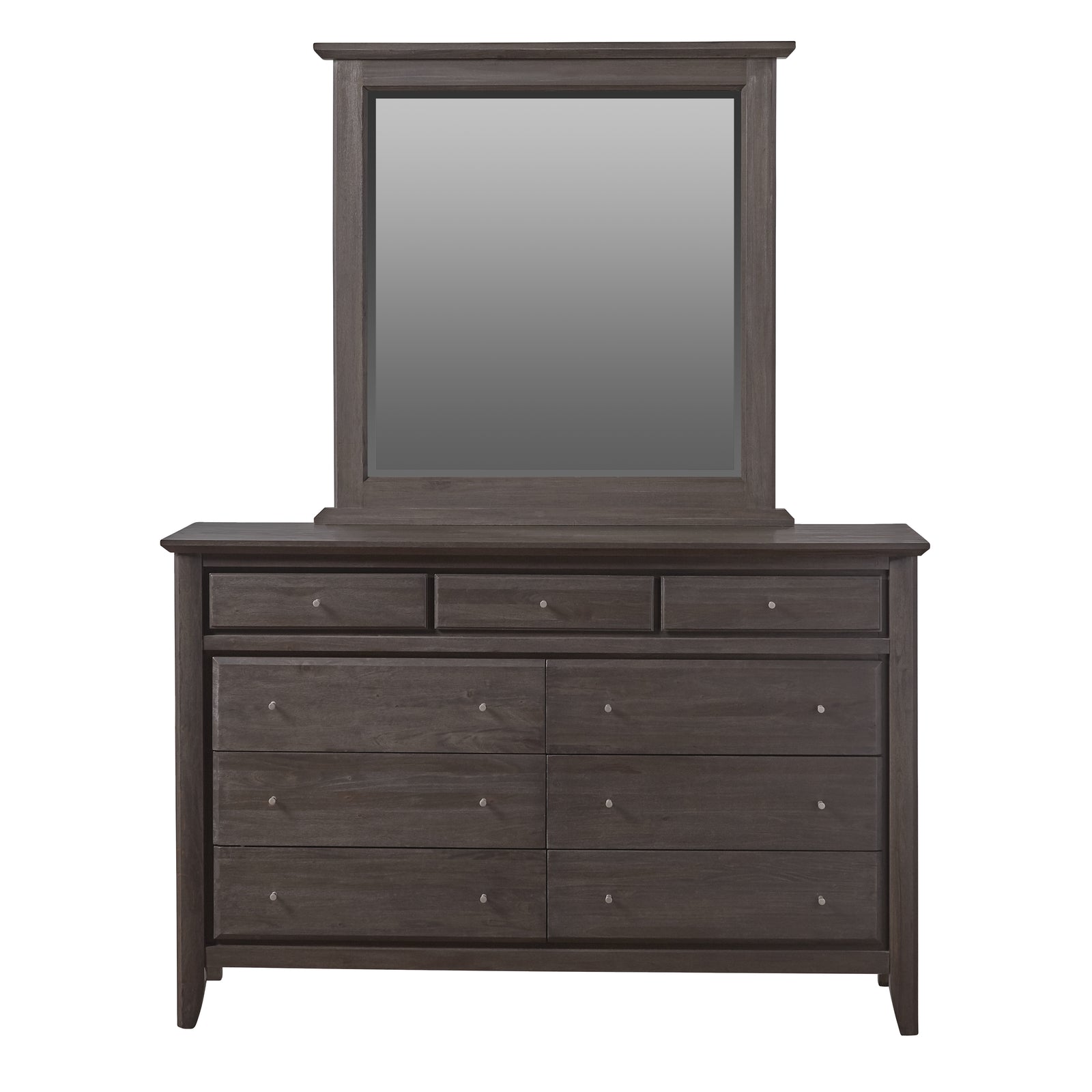 Modus Furniture 1X5782 City Ii Nine Drawer Dresser In Basalt Gray