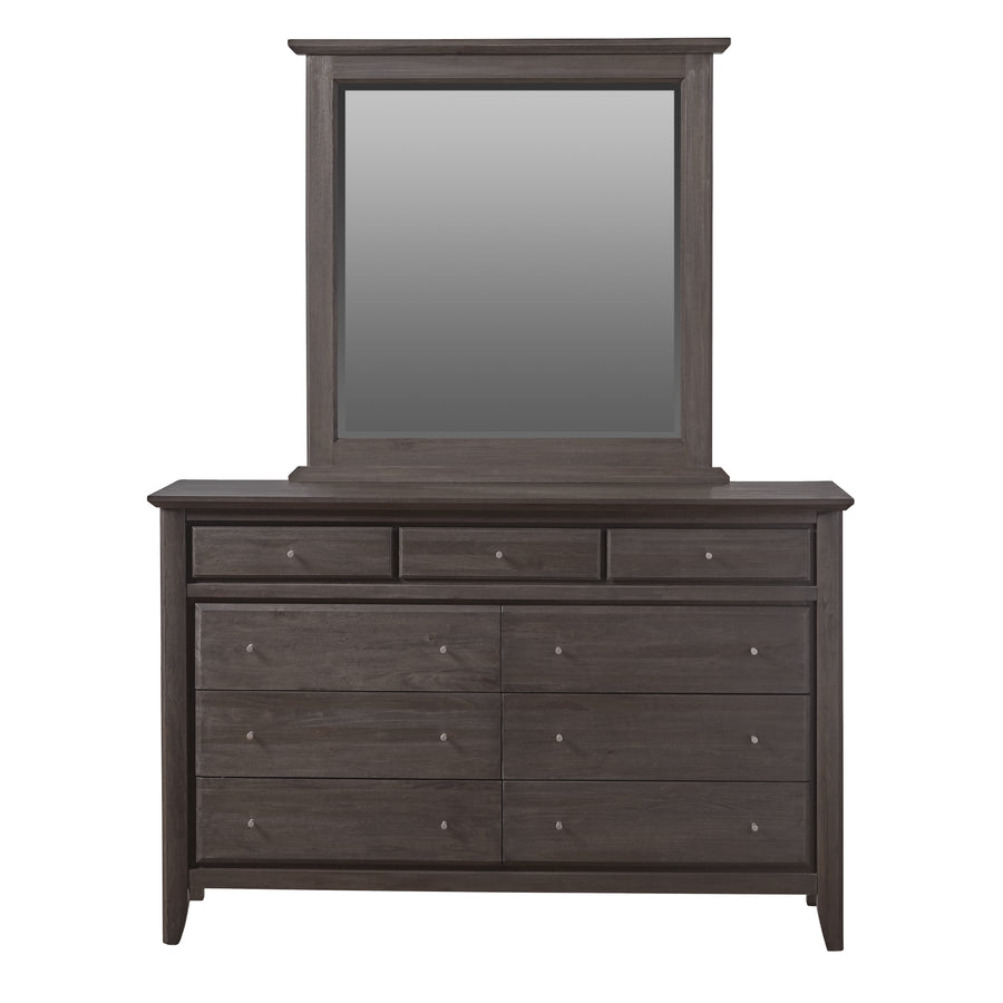 Modus Furniture 1X5782 City Ii Nine Drawer Dresser In Basalt Gray