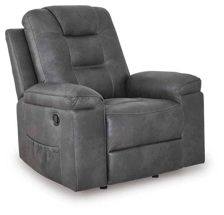 Stockworth Recliner - Dark Gray (1)