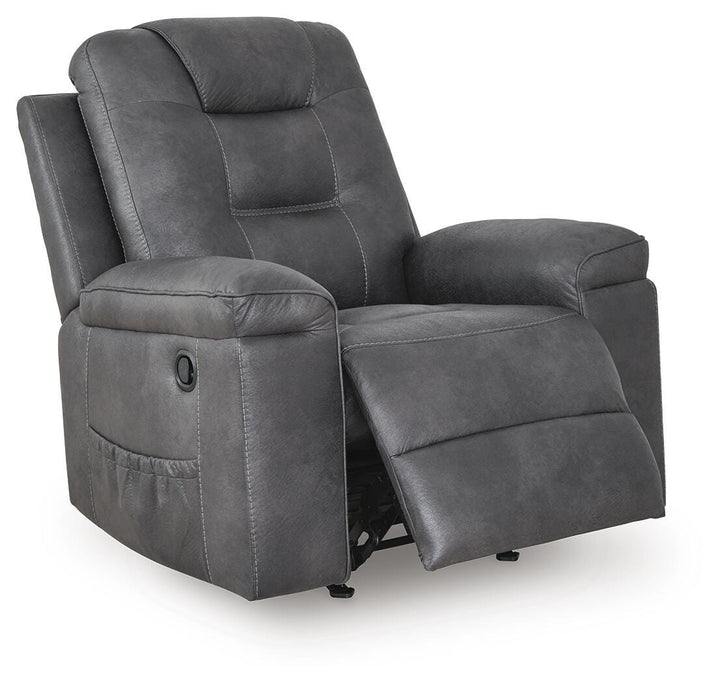 Stockworth Recliner - Dark Gray (3)