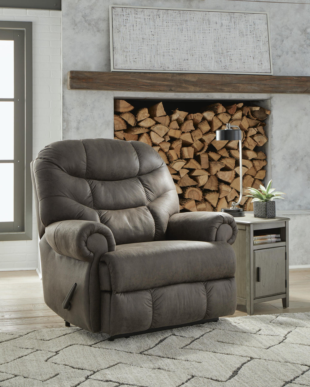 Camera Time Recliner - Dark Gray (2)