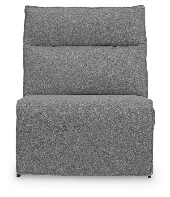 Modmax II 7-Piece Power Reclining Sectional with Audio Consoles - Salt and Pepper