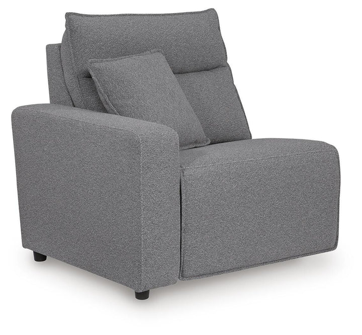 Modmax II 7-Piece Power Reclining Sectional with Audio Consoles - Salt and Pepper