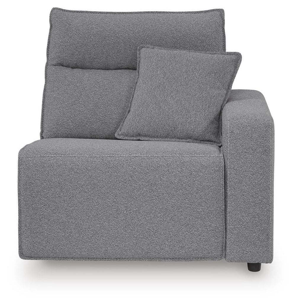 Modmax II 8-Piece Power Reclining Sectional with Console - Salt and Pepper (2)