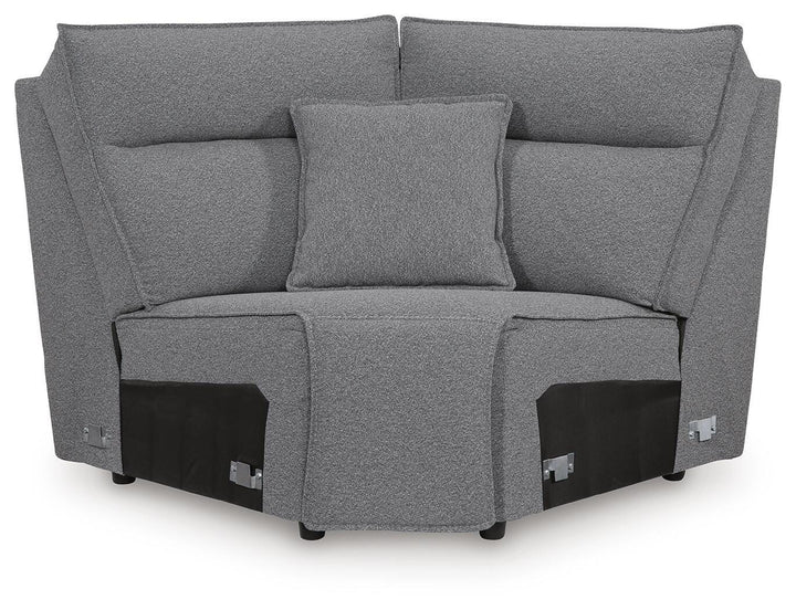 Modmax II 8-Piece Power Reclining Sectional with Console - Salt and Pepper (10)