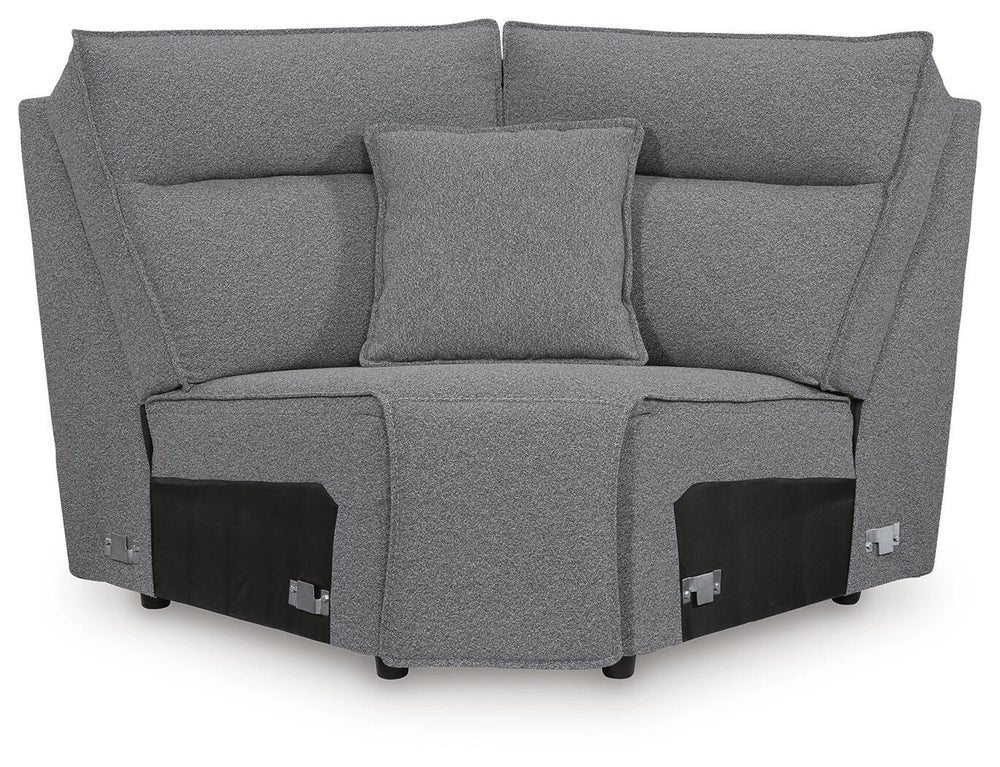 Modmax II 8-Piece Power Reclining Sectional with Console - Salt and Pepper (10)